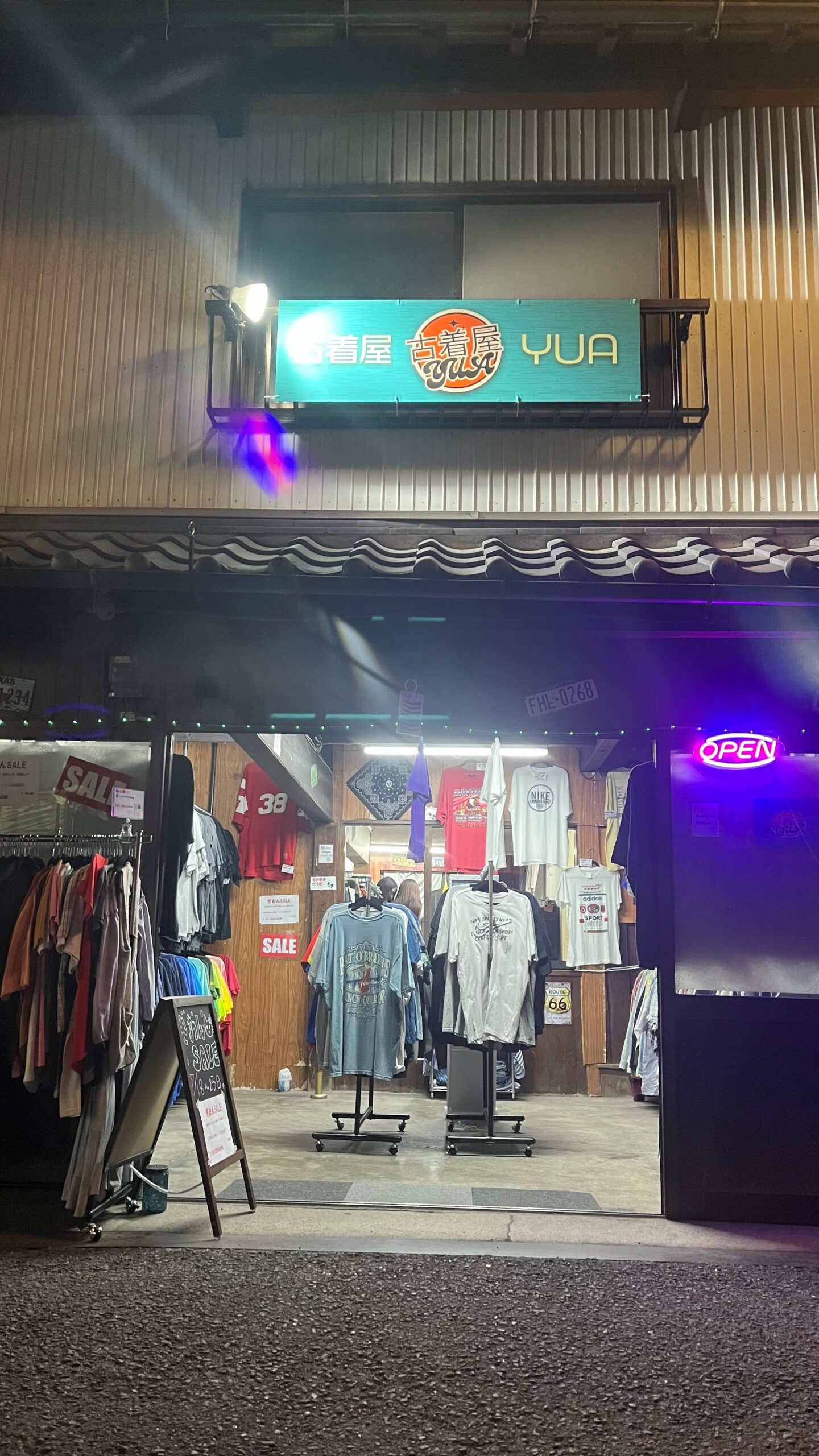 古着屋　YUA